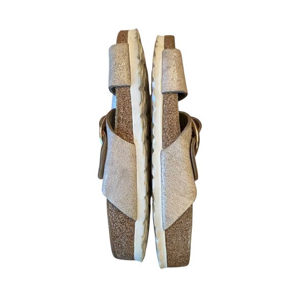 BIRKENSTOCK Siena Big Buckle Washed Metallic Rose GoldWomen's EU 39 US 8 NARROW - Picture 8 of 9